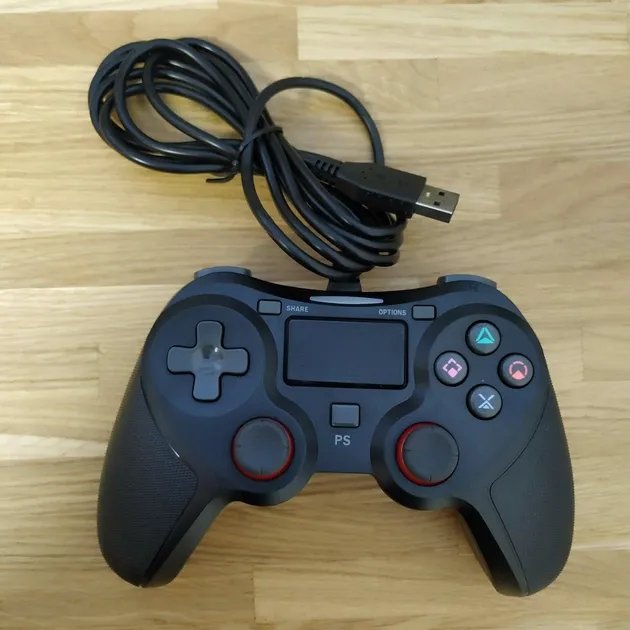 Проводной геймпад для PS4 и PC - DialogGame P4-5N USB (PS4) Black