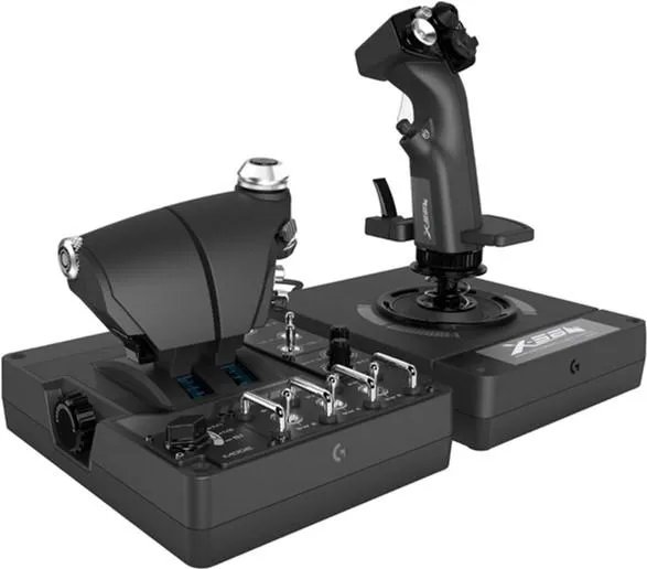 Проводной джойстик Logitech X-56 Rhino Saitek Pro Flight (945-000059)