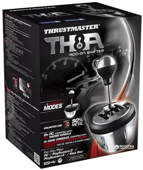Коробка передач Thrustmaster TH8A SHIFTER ADD-ON ONE для PS3/PS4/PC/XBOX (4060059)