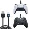 Зарядный кабель DOBE 3м USB / USB Type-C для геймпада DualSense Sony PlayStation PS5 / PS5 Digital Edition / Microsoft Xbox Series S,X / Nintendo Switch с LED подсветкой статуса зарядки