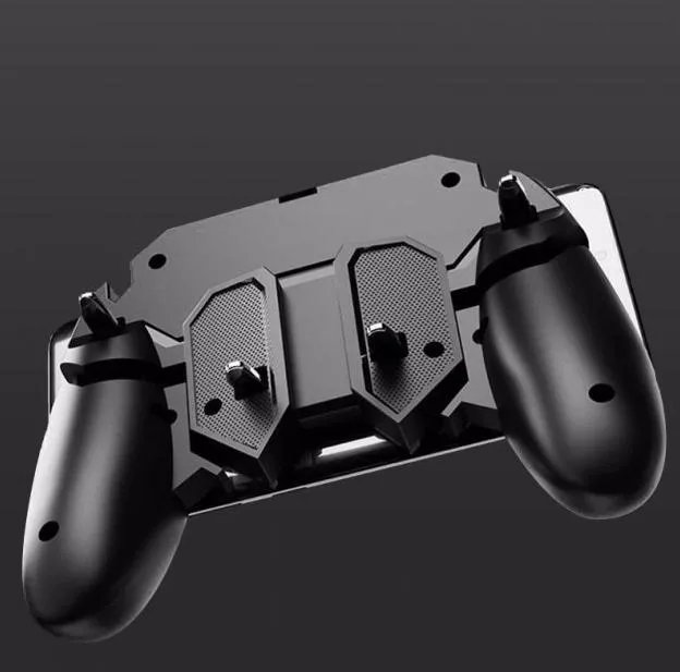 Игровой геймпад AK66 black триггеры, курки, джойстик для PUBG mobile, Call Of Duty, Fortnite
