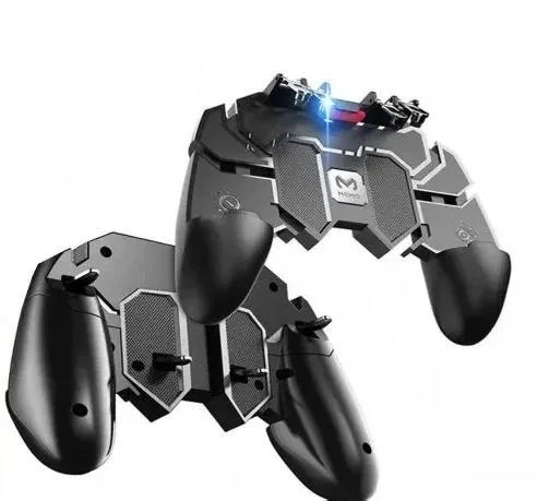 Игровой геймпад AK66 black триггеры, курки, джойстик для PUBG mobile, Call Of Duty, Fortnite
