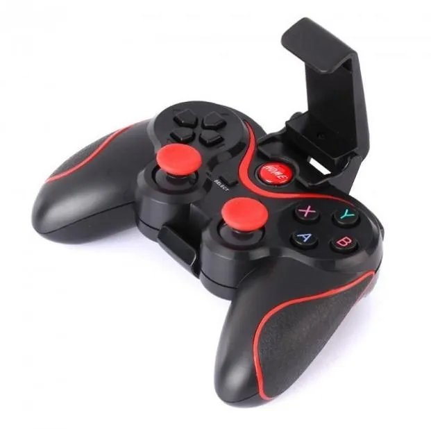 Беспроводной геймпад-джойстик GenGame X7 Bluetooth (С usb-передатчиком и креплением) Black
