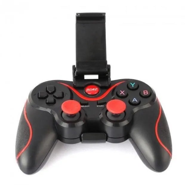 Беспроводной геймпад-джойстик GenGame X7 Bluetooth (С usb-передатчиком и креплением) Black