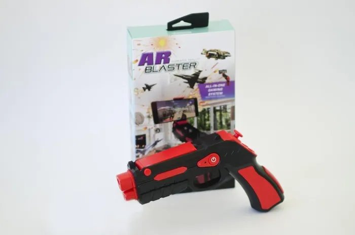 Игровой набор HYBRID WAR (Пистолет дополнительной реальности AR gun game) Красный