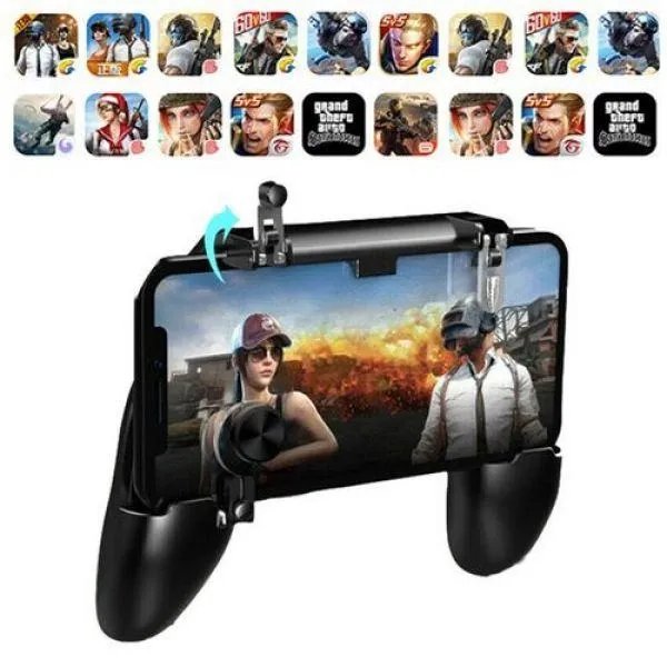 Геймпад для смартфона Epik W11+ тригер Pad ігровий мобільний контролер телефону Black