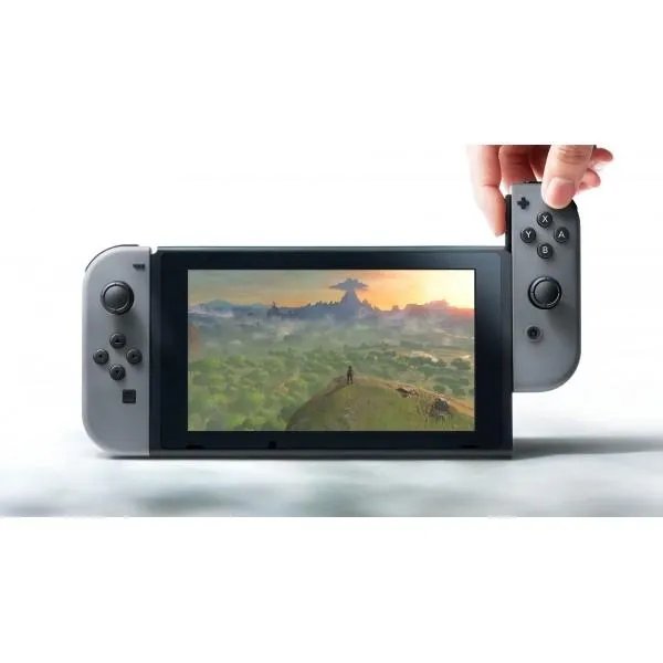 Nintendo Switch Gray (Upgraded version) + Игра Mario Kart 8 Deluxe (русская версия)