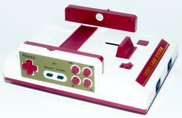 Игровая приставка Денди Джуниор 8 бит HD88 (+Battletoads 1+2: Double Dragon. HDMI, беспроводные джойстики, NTSC, поддержка картриджей Dendy)