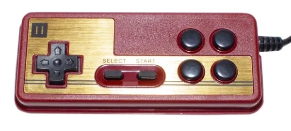 Джойстик для приставки Денди Джуниор (190 см, красный, 9 pin узкий разъем)