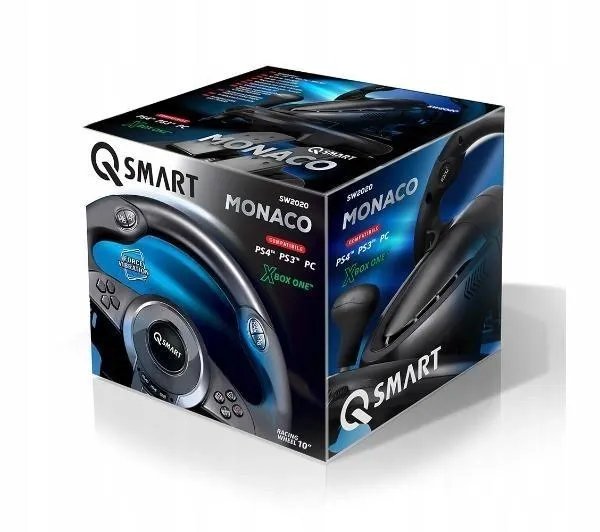 Проводной руль Cobra SW2020 MONACO Black (PC, PlayStation 4, PlayStation 3, Xbox One)