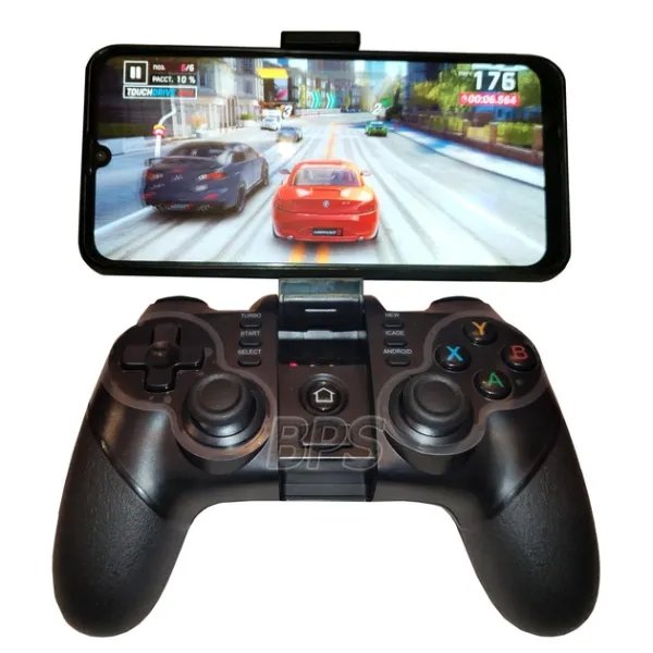 Беспроводной геймпад джойстик с креплением для смартфона UTM ZM-X6 Bluetooth 2.4G для телефона на Android