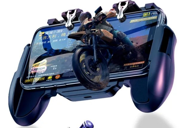 Геймпад для телефону з охолодженням та тригерами Seuno H5 black (GS17)