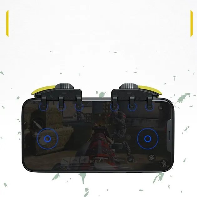 Геймпад - триггер HANDJOY M03 с макросами на 8 пальцев для телефона Android/IPhone