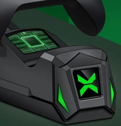 Док-станция BEBONCOOL + 2 аккумулятора 2555 mAh для геймпадов Xbox One (S/X) / Elite / Series (S/X) Black