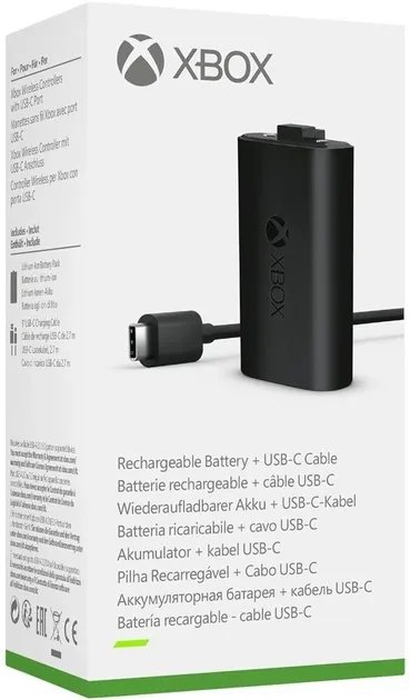 Акумуляторна батарея Microsoft Xbox Rechargeable Battery + USB-C (SXW-00002)