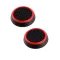 Силиконовые накладки на аналоговые стики Honson для Dualshock 4 черный с красной окантовкой 2 шт