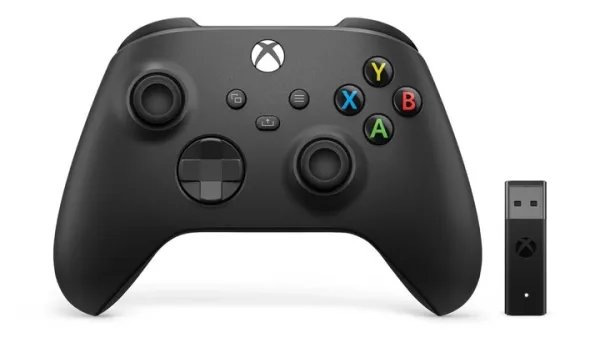 Беспроводной геймпад Microsoft Xbox Wireless Controller + Wireless Adapter for Windows 10 (1VA-00002)