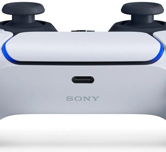 Беспроводной геймпад PlayStation 5 Dualsense White для PS5/PS 5 Digital Edition
