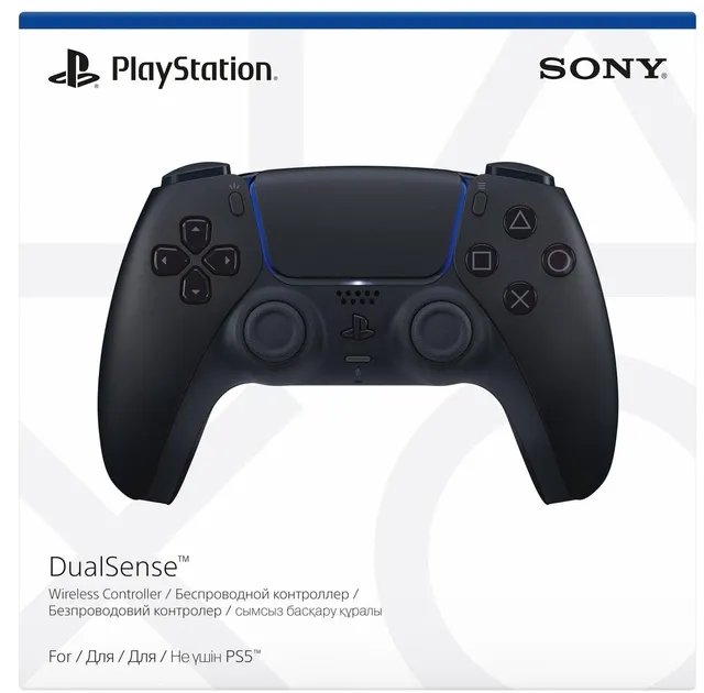 Геймпад Sony DualSense для PS5 Midnight Black (9827696) [57473]