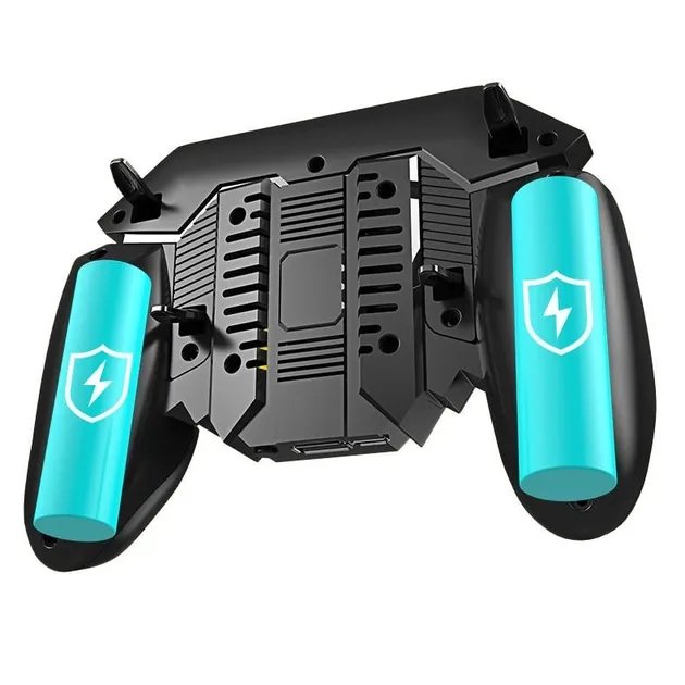 Геймпад тригер для смартфонів Union PUBG Mobile AK77 з вентилятором та акумулятором на 4000 mAh