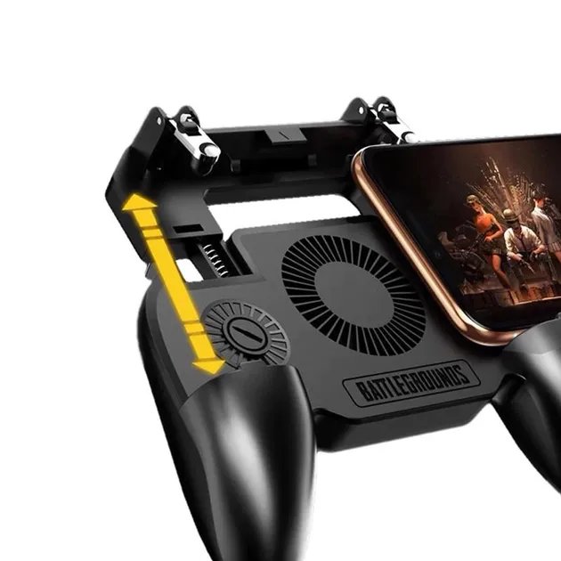Игровой геймпад триггер Lesko SR2000 беспроводной Shooter Pubg для смартфона