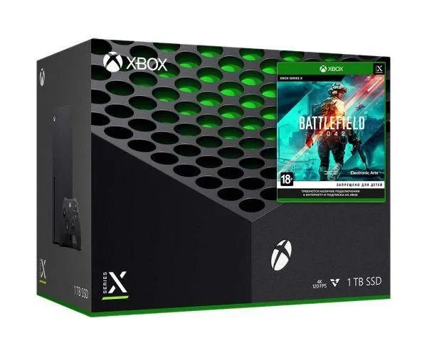 Microsoft Xbox Series X 1Tb + Battlefield 2042 (русская версия)