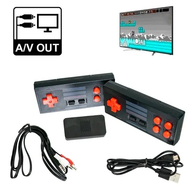 Приставка на 620 игр Extreme Mini Game Box с беспроводными джойстиками (1007964-Black-1)