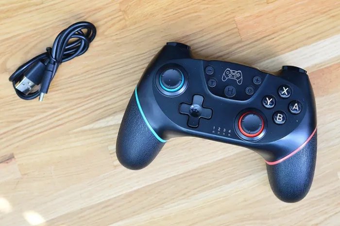 Беспроводной джойстик для Nintendo Switch, PC, Android - DialogGame D29 (Bluetooth) Black