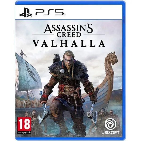 Sony PlayStation 5 White 825Gb + Assassin’s Creed Valhalla Вальгалла (русская версия)