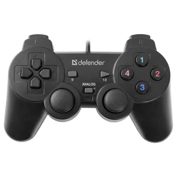 Маніпулятор до ігор DEFENDER (64247)Omega геймпад USB