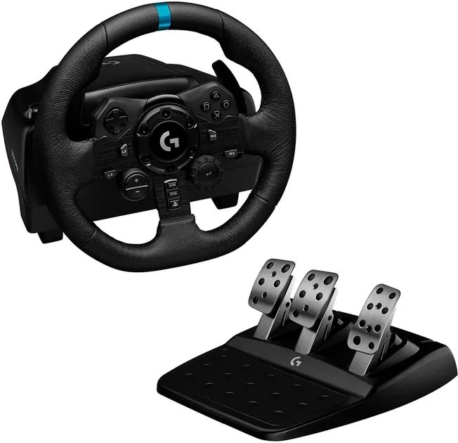 Проводной руль Logitech G923 Racing Wheel and Pedals for PS4 and PC (941-000149)