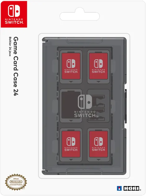 Кейс Hori Game Card Case 24 Black for Nintendo Switch