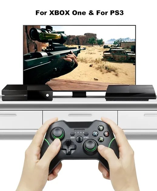 Игровой беспроводной геймпад Gemix X-ONE 2,4G, Bluetooth, Android, iOS Black