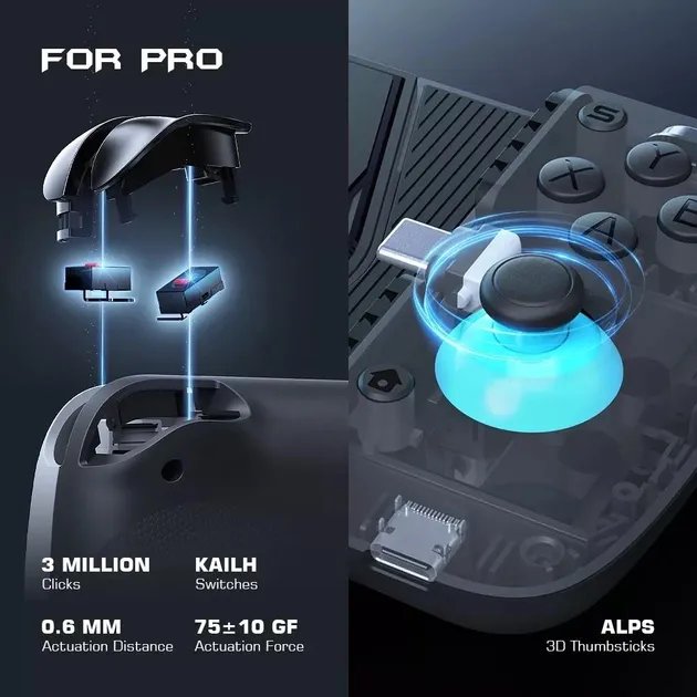 GameSir X3 Type-C беспроводной мобильный игровой геймпад контроллер (джойстик) GameSir X3 з охлаждением