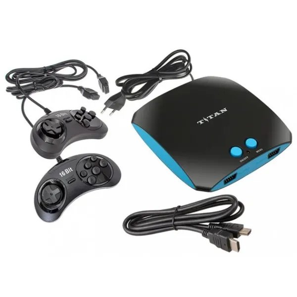 Игровая приставка Magistr Titan 3 HDMI 555 встроенных игр Sega + Dendy поддержка карт SD