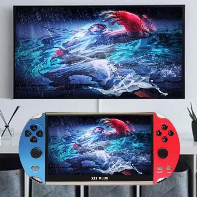 Портативная игровая приставка Anbernic X12 Plus 7" дюймов 16GB 1000+ игр (Глобальная версия)