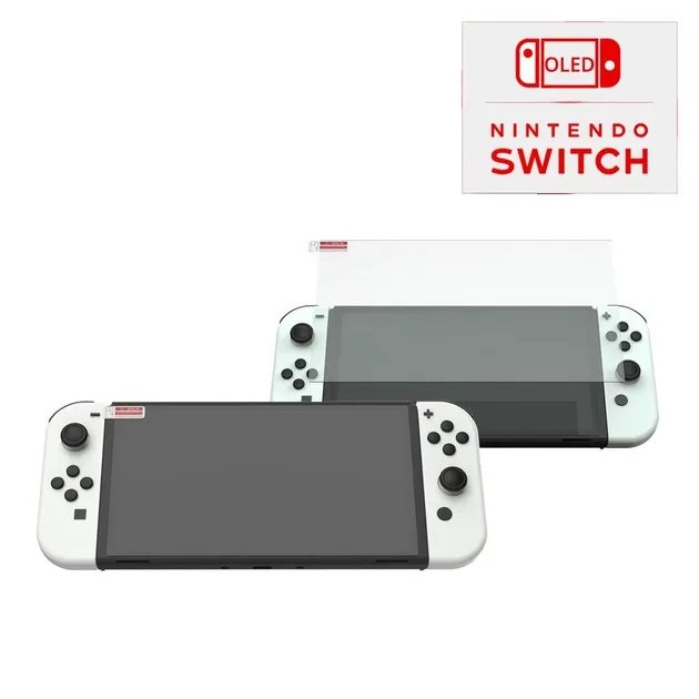 Защитная пленка DOBE (2шт. в комплекте) для экрана игровой консоли-приставки Nintendo Switch OLED (NS-OLED Model)