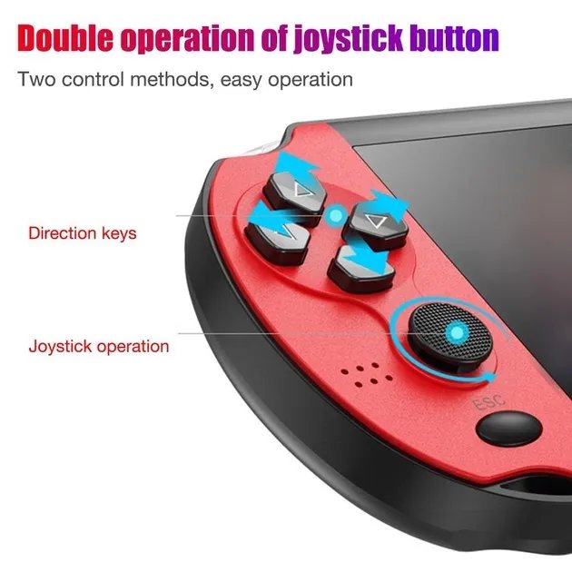 Игровая приставка (портативная консоль) с установленными 1000 игр 8gb XPRO PSP 7