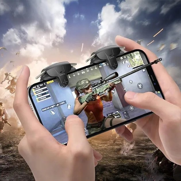 Ігровий контролер HOCO GM6 Wild wolf pulse 50 мАч чорний