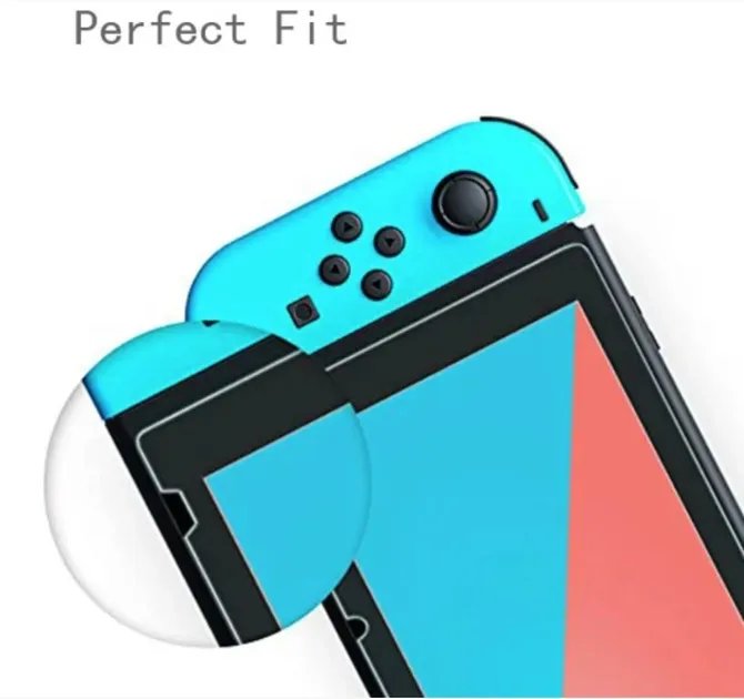 Закаленное защитное стекло Ricoddaa для Nintendo Switch