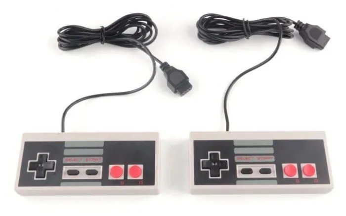 Игровая приставка GAME NES 7724 с проводными джойстиками 620 игр 7724 white