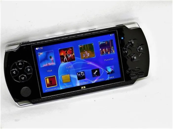 Игровая приставка Pro X6 4.3" 8 Гб 10 000 игр MP5 портативная приставка