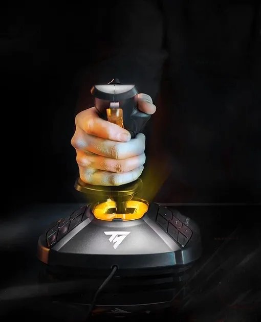 Проводной джойстик Thrustmaster T.16000M FC Flight Pack Black/Orange (2960782)