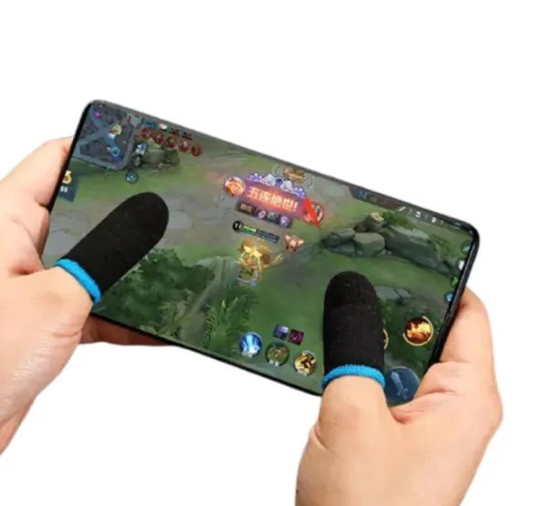 Сенсорні напальчники для ігор на смартфоні CoD Pubg 2 штуки Чорний (1002)