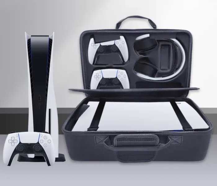 Сумка чехол Guanhe PS5 бокс для PlayStation 5 чёрный