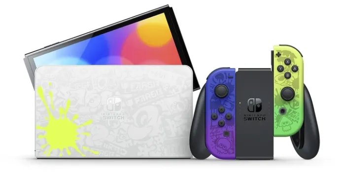 Игровая консоль Nintendo Switch (OLED Model) Splatoon 3 Special Edition