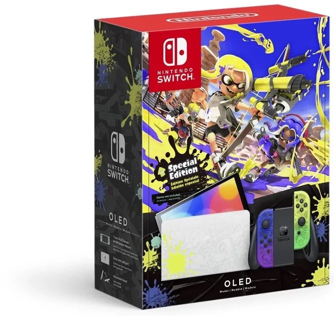 Игровая консоль Nintendo Switch (OLED Model) Splatoon 3 Special Edition