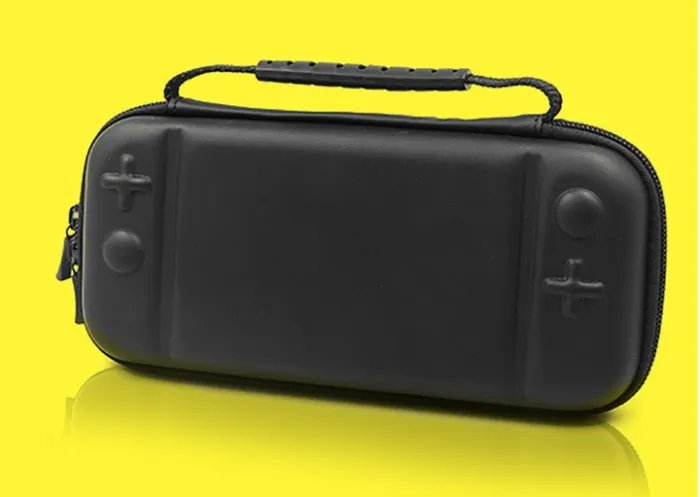 Чехол кейс Woopower с ручкой для Nintendo Switch Lite Black