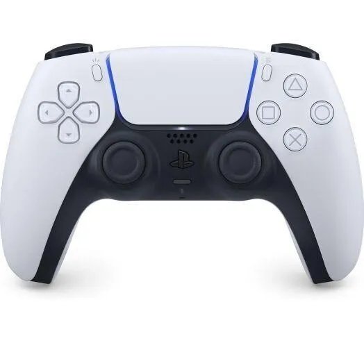 Комплект Геймпад Беспроводной Контроллер Sony PlayStation (PS5) DualSense White + Зарядная станция Держатель для Геймпада Sony DualSense Charging Station