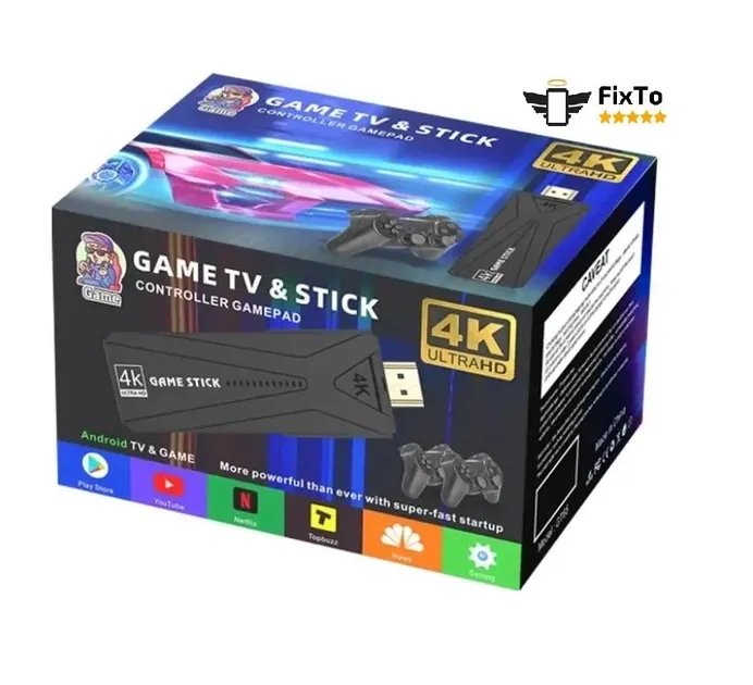 Беспроводная игровая приставка GT65 4K 64Gb 10000 игр